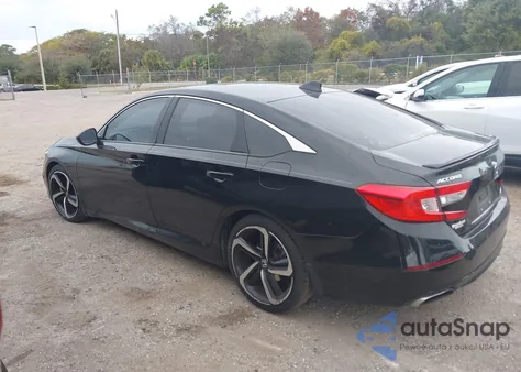 2019 Honda Accord Sport from USA, damaged, VIN 1HGCV1F35KA128805